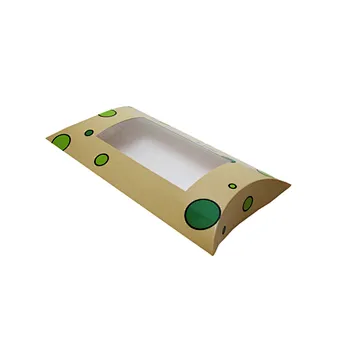 Hot Selling Custom Pillow Packaging Box Small Gift Pillow Box Pillow Box With Window