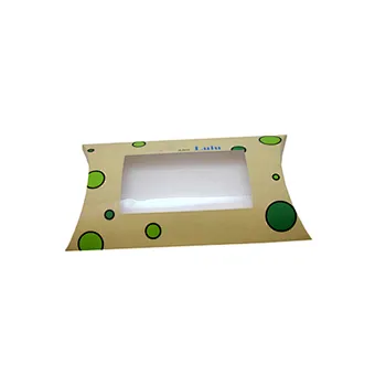 Hot Selling Custom Pillow Packaging Box Small Gift Pillow Box Pillow Box With Window